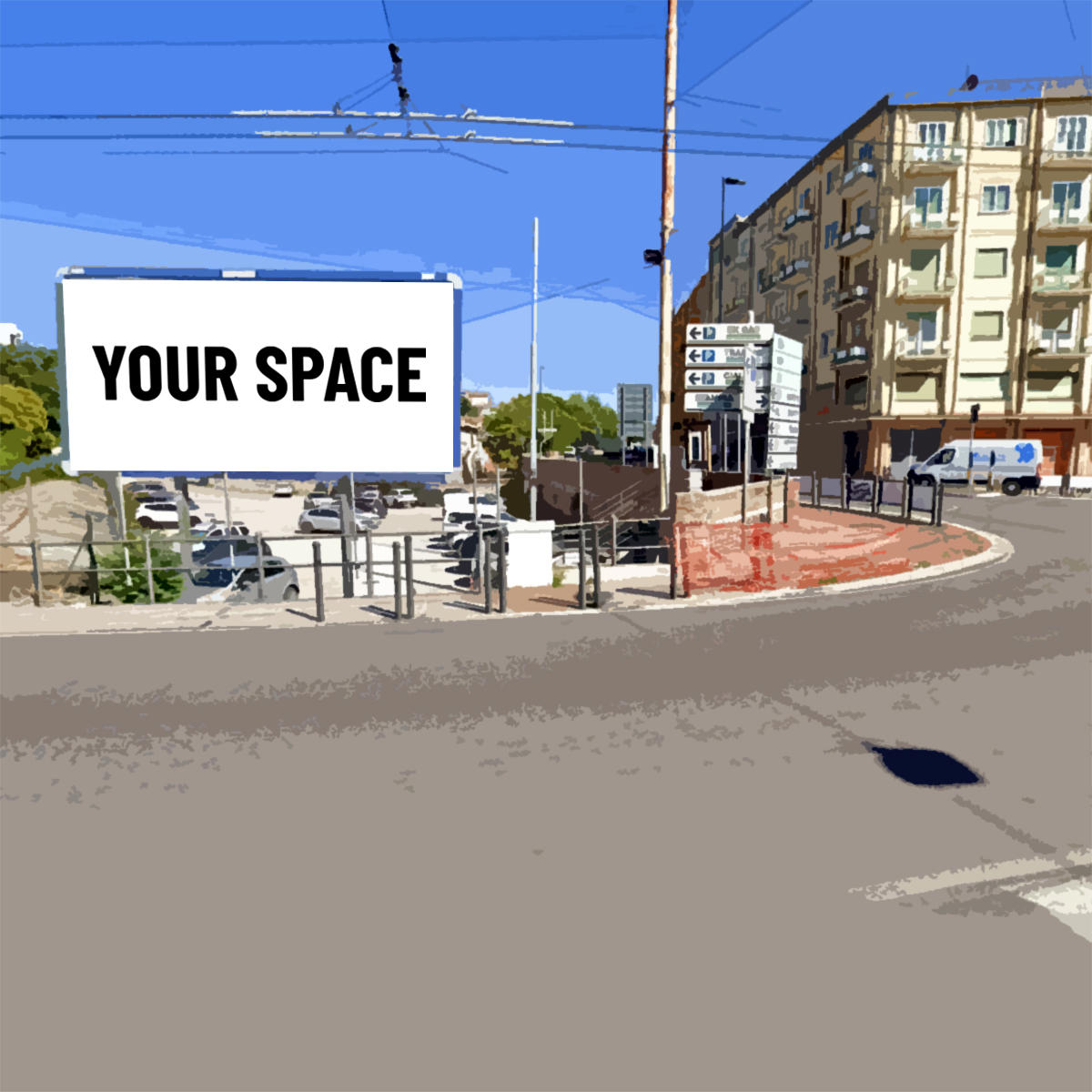 SPAZIO PUBBLICITARIO 600 x 300 Via Guglielmo Marconi (ANCONA) Dal 19/10/2026 al 01/11/2026 14 giorni